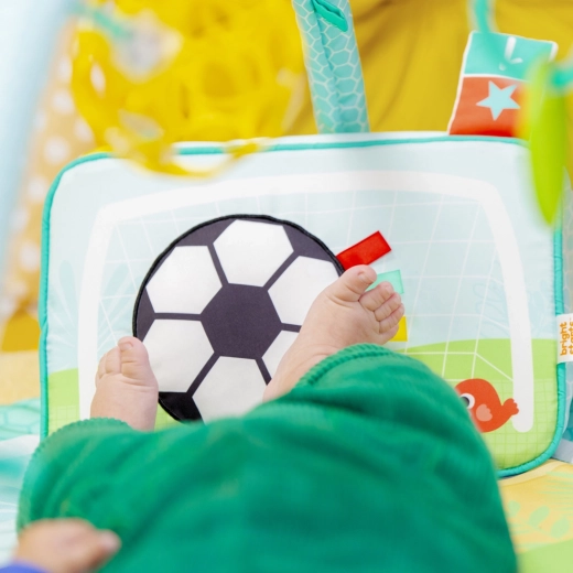 Interaktiv sparkepanel med lys og melodier