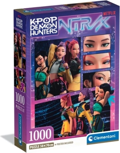 Clementoni puslespil K-Pop Demon Hunters 1000 brikker