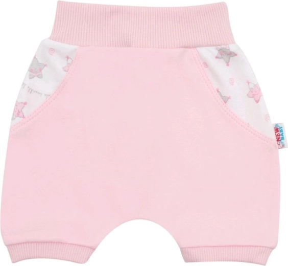 Shorts med bred elastisk talje