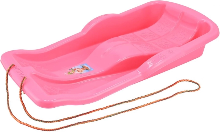 Plastkælke Baby Mix Karol pink