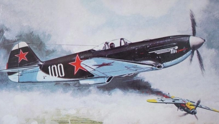Model af fly Jakovlev Jak 3