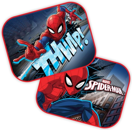Sæt med solskærme til bil Marvel Spider-Man (2 stk)