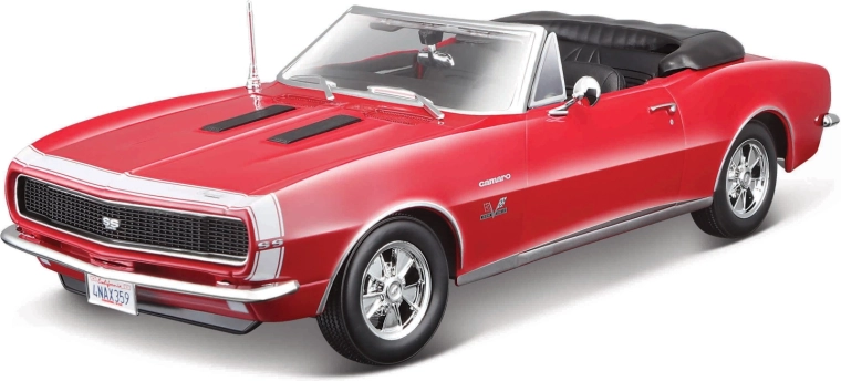 Maisto Chevrolet Camaro SS 396 cabriolet rød 1:18