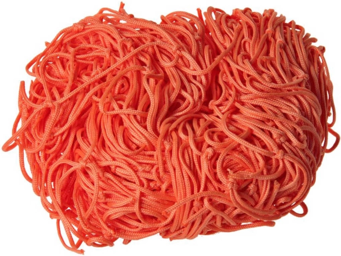 NOE dekorativt ophængningsnet, orange 5 × 1 m
