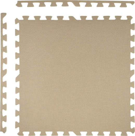 Modulært puslespil 60 × 60 cm med kanter