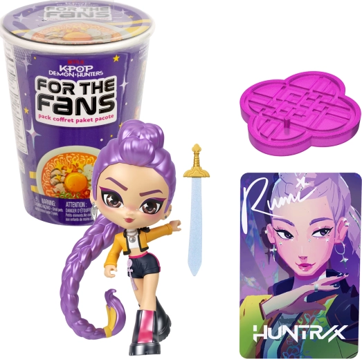 Mattel KPop Demon Hunters samler-overraskelsesfigur med tilbehør og samlekort (ramen)