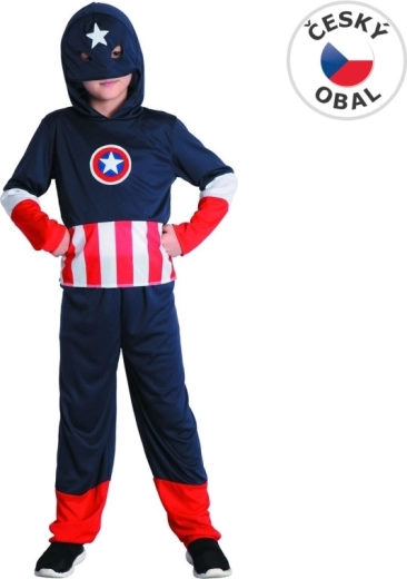 Børnekostume helt 120–130 cm