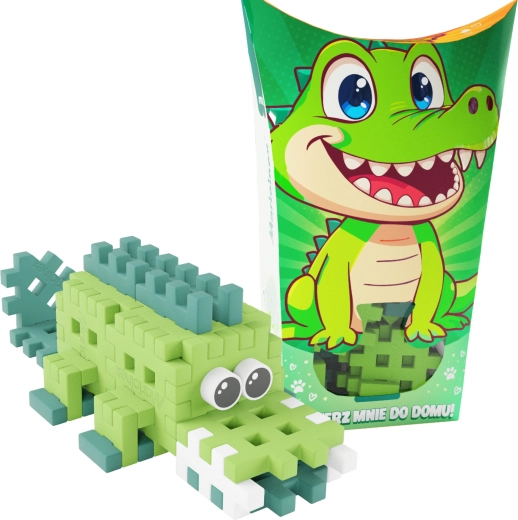 Byggesæt Mini Waffle Pocket Pets – krokodille