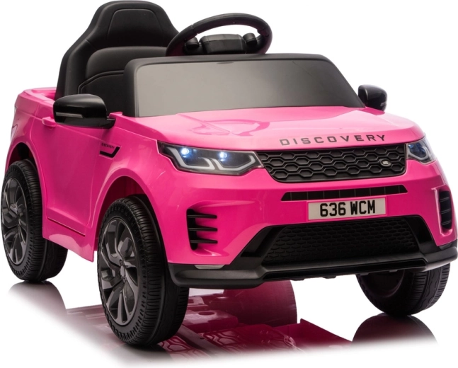Elektrisk gåbil LAND ROVER Discovery pink