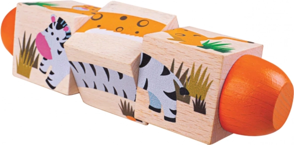 Bigjigs Toys motorisk cylinder – jungle