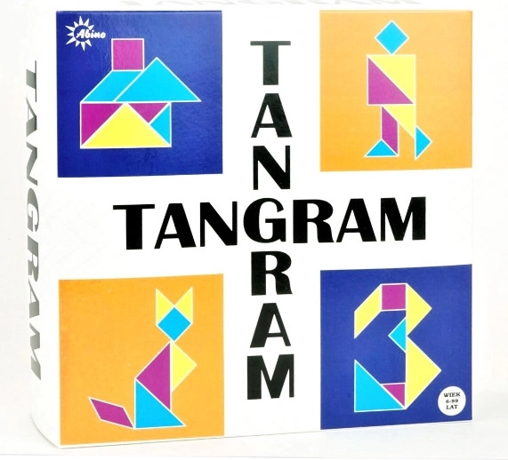 Logisk spil Tangram – hurtig mønsteropbygning