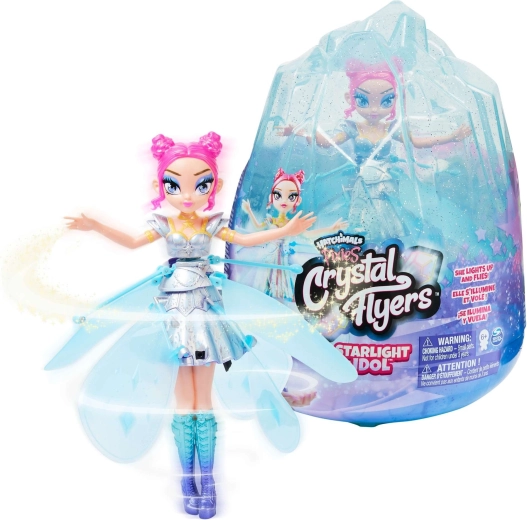 Hatchimals Pixies Crystal Flyers flyvende fe Starlight Idol – blå