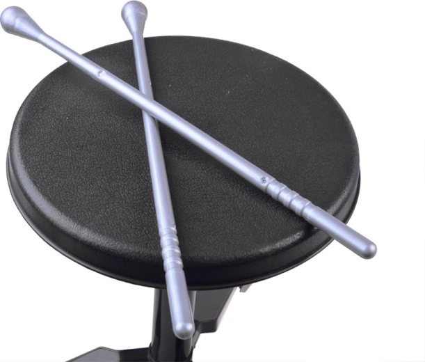 Letvægtstrommestikker for behageligt greb