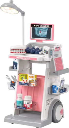 Realistisk tandlægeklinik på hjul