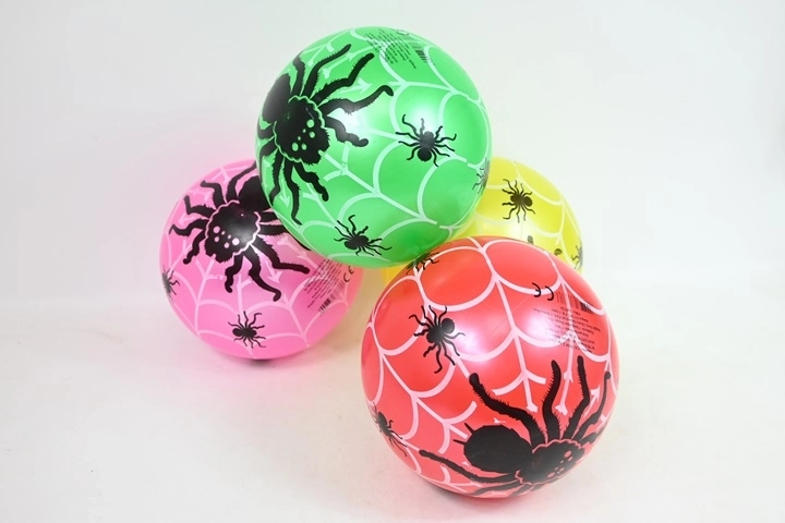 Perlemorsskinnende gummibold Spindelvæv 23 cm