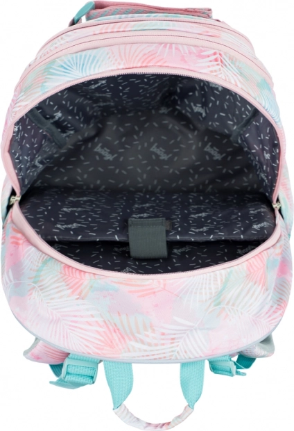 Ergonomisk rygsæk med 3 rum og lomme til 15" laptop