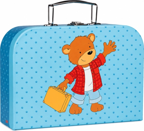 GOKI børnekuffert med bamse 25 cm