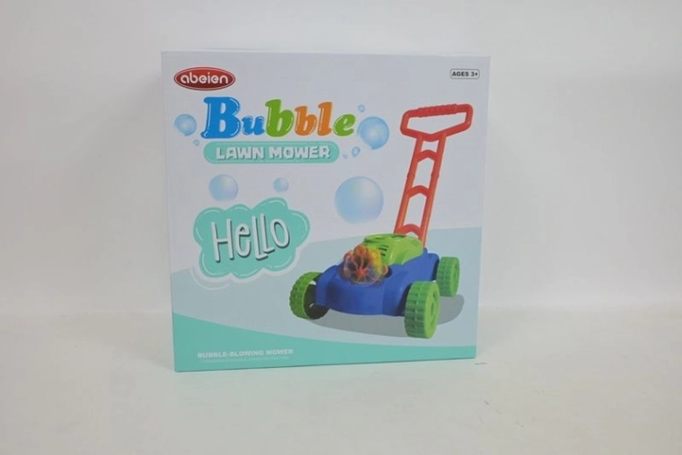 Børne-bobbelplæneklipper