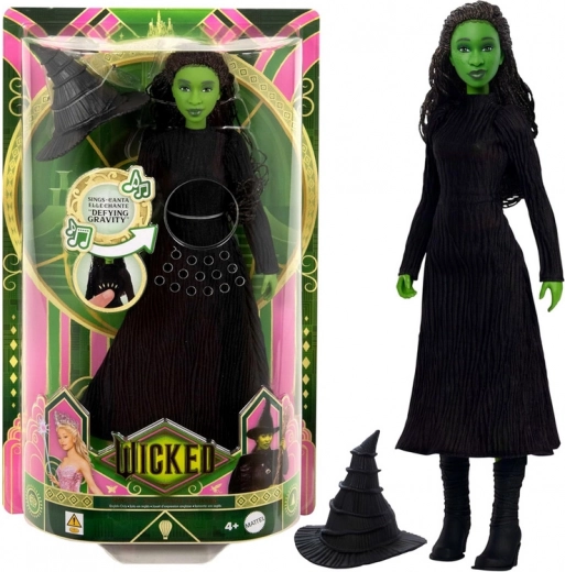 Mattel syngedukke Elphaba fra filmen Wicked - Defying Gravity
