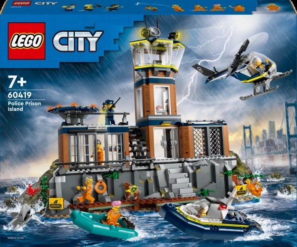 Lego City politi: Fængselsøen
