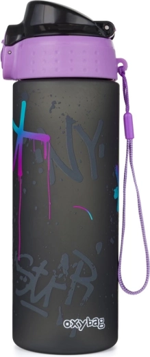 Drikkeflaske OXY Click 600 ml graffiti girl