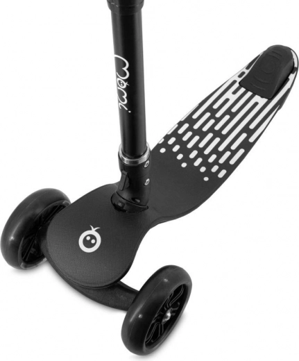 Stabilitet med tre hjul og skridsikker platform