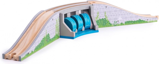 Bro med vandfald Bigjigs Rail
