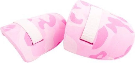 Pink børneknæpuder til havearbejde