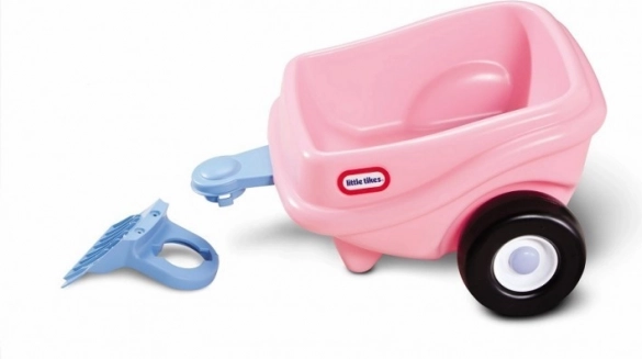 Lyserød trailer LITTLE TIKES Cozy Coupe til gåbiler