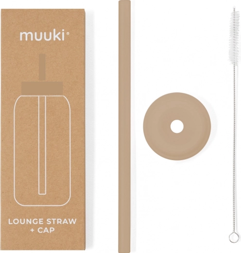 Muuki Lounge sugerør og låg til milk coffee