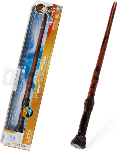 Harry Potter tryllestav med Patronus-projektion