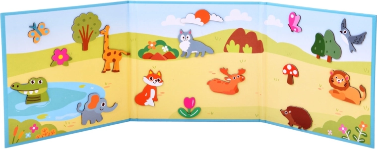 Fold-ud naturplade som universel baggrund