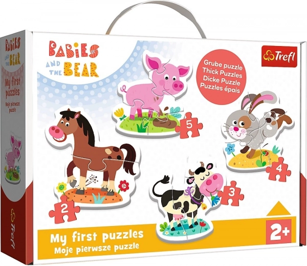 Puzzle Baby Classic: På gården