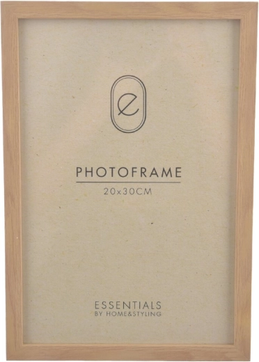 Træfotoramme beige 20 × 30 cm