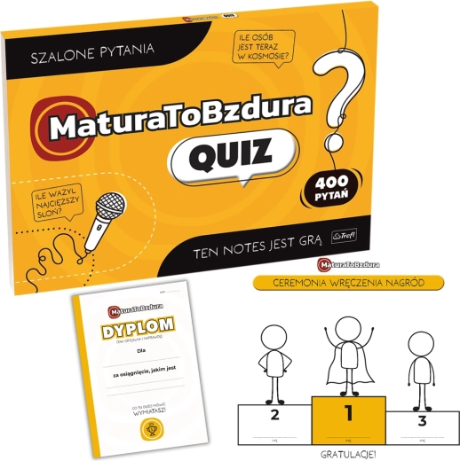 Party-quizspillet Matura To Bzdura fra Trefl