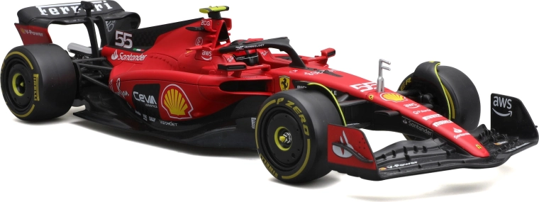 Autentiske detaljer fra F1-bilen