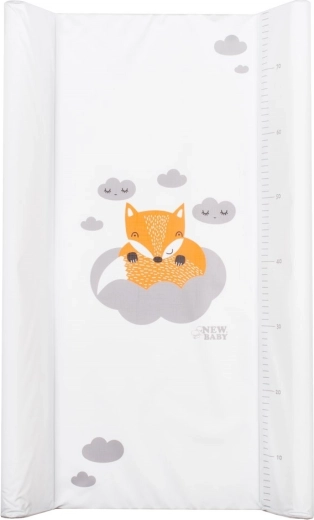 Puslepude New Baby ræv 80 × 50 cm hvid
