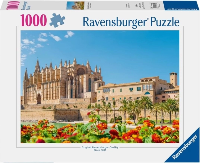 Ravensburger puslespil Palma de Mallorca 1000 brikker
