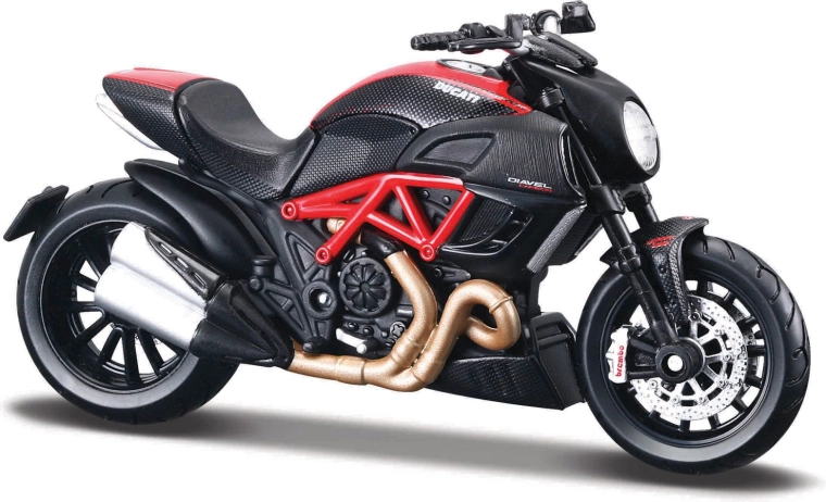 Maisto motorcykel Ducati Diavel Carbon 1:18