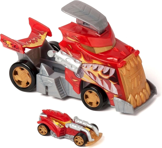 Actionpræget design inspireret af en drage