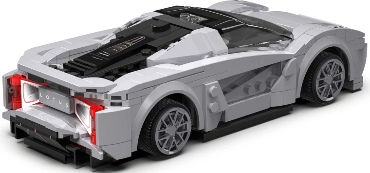 Detaljeret design af legenden LOTUS Evija