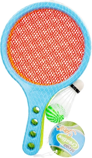 Sæt til børn med ketchere, fjerbold og bold 32 × 19 cm