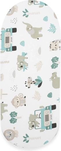 Bomulds lagen til barnevogn NEW BABY Safari 35 × 75 cm