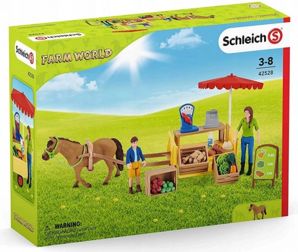 Schleich 42528 Mobil gårdbod Stragan svět