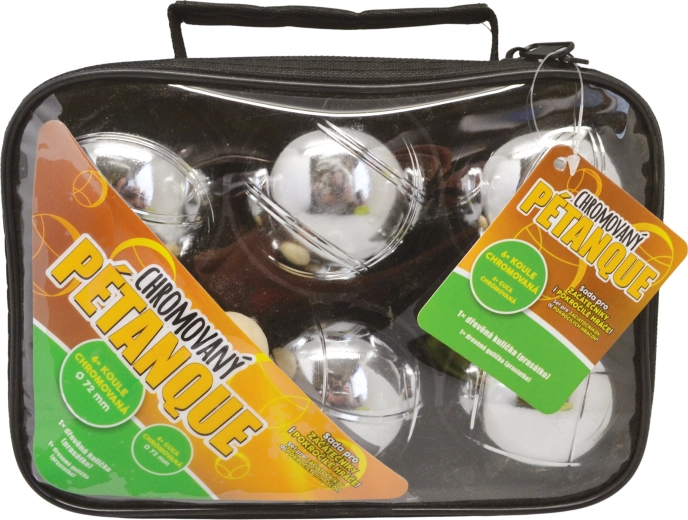 Petanquekugler i metal - 6 stk.