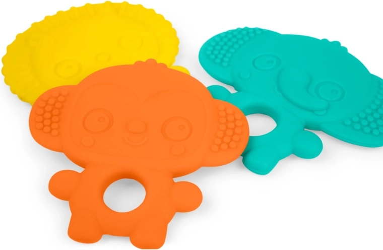 Bright Starts bideringe Gummy Buddies, sæt 3 stk.