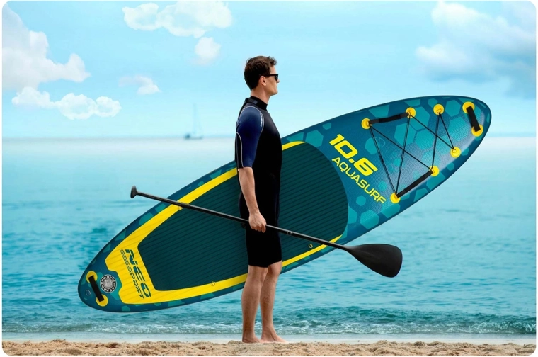 Skridsikker EVA-måtte og nem transport