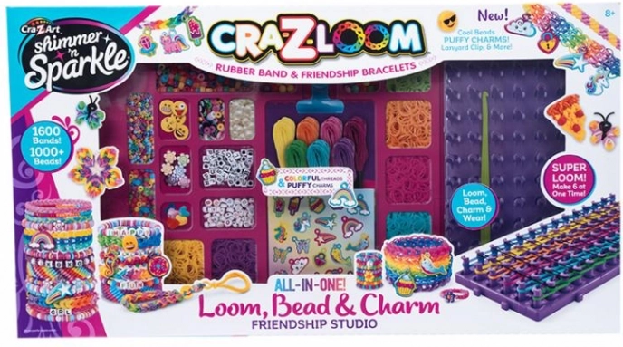 Cra-Z-Loom studie til fremstilling af armbånd