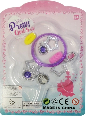 Børnesæt med farverige smykker