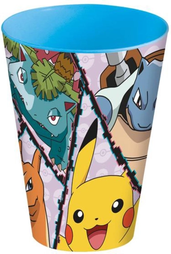 Plastikkrus Pokémon 430 ml blå